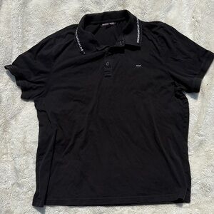 Michael Kors Black Logo Polo Shirt – Size XL | Preppy Streetwear |